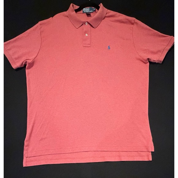 Ralph Lauren Other - Ralph‎ Lauren Polo 100% Cotton Coral Short Sleeve Mens Size X-Large